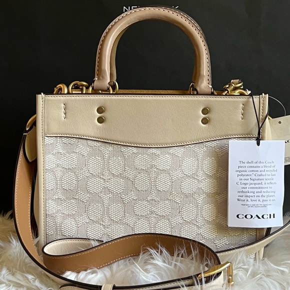 CA302 - Coach Rogue 25 In Signature Textile Jacquard - Picture 8 of 14